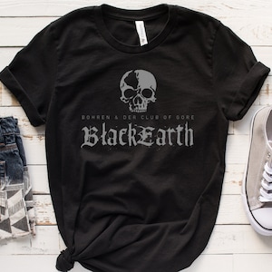 Bohren Der Club Of Gore - Unisex Short Sleeve Tee, Black Earth
