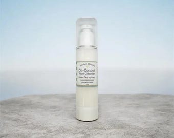 Green Tea Facial Cleanser | Gentle Face Wash | Daily Skin Care Cleanser for Oily and Combination Skin Types
