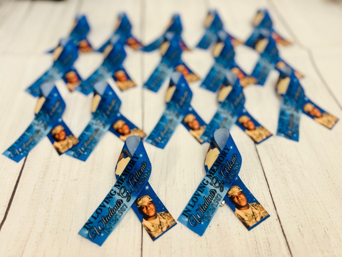 Rx Ribbons Memorial Ribbon, Personal Memorial Ribbons, Awareness Robbins, Custom ...