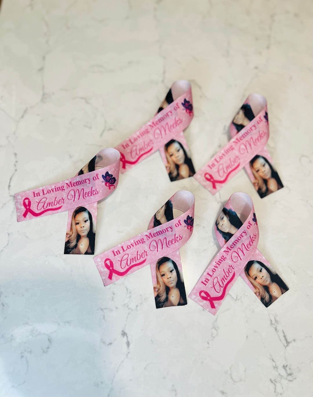 Memorial Ribbon, Personal Memorial Ribbons, Awareness Robbins, Custom ...