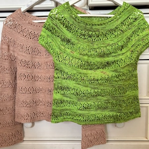 First Impression Blouse (knitting pattern in pdf format, en, de)