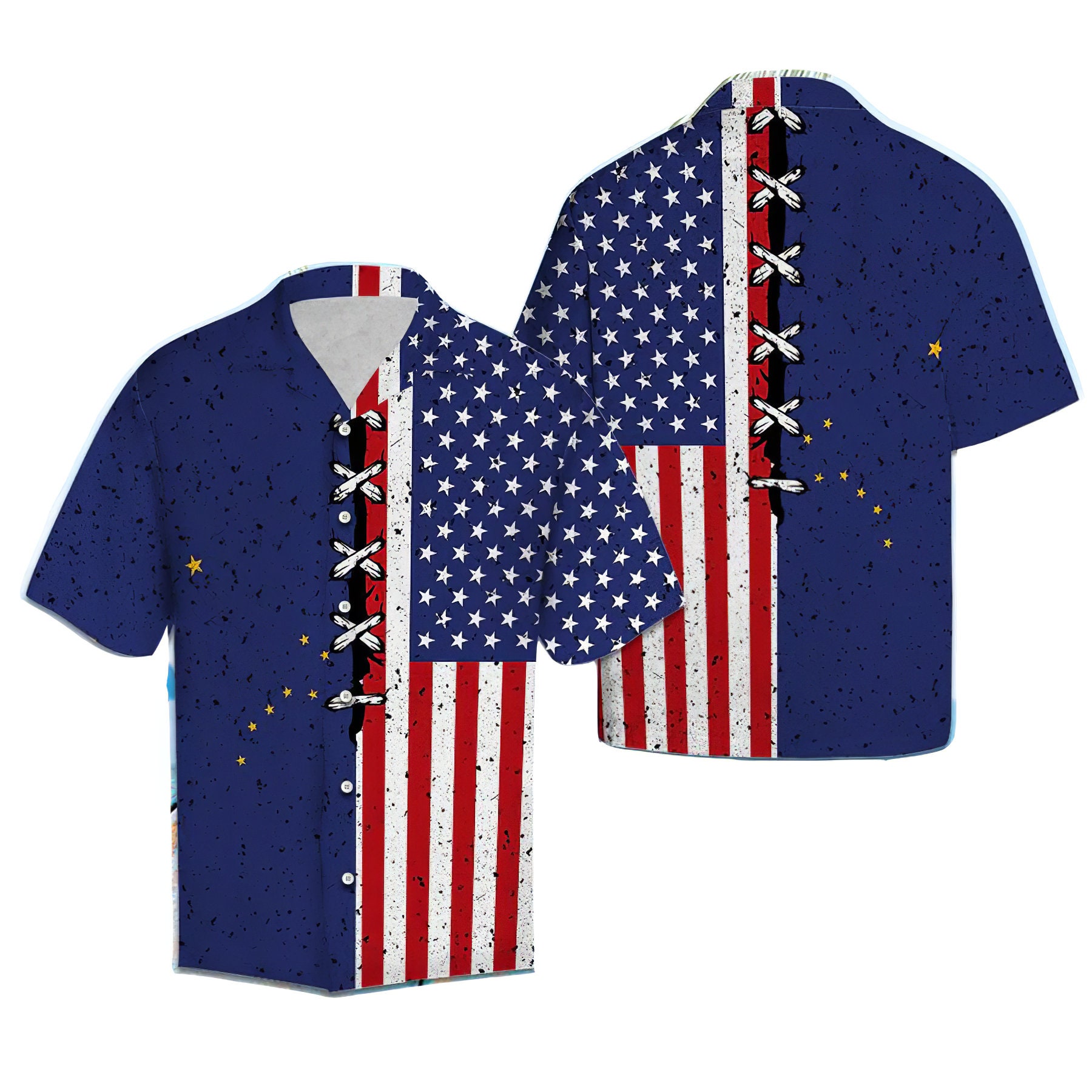 Alaska Usa Flag 3D Summer Hawaii Shirt Tropical Funky | Etsy