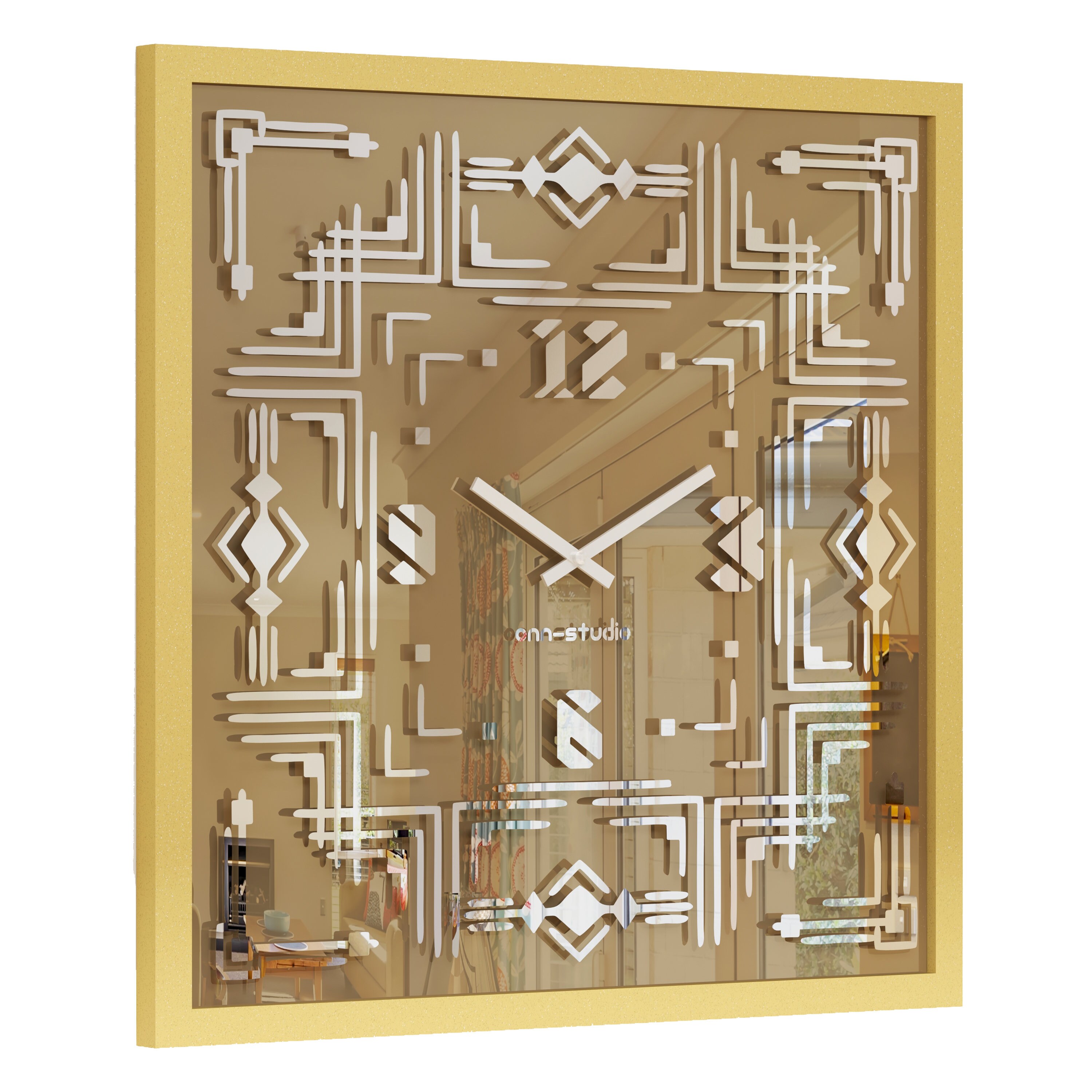 Gold Wall Clocks, Modern Wall Clock, Classic Clock, Black Eclectic ...
