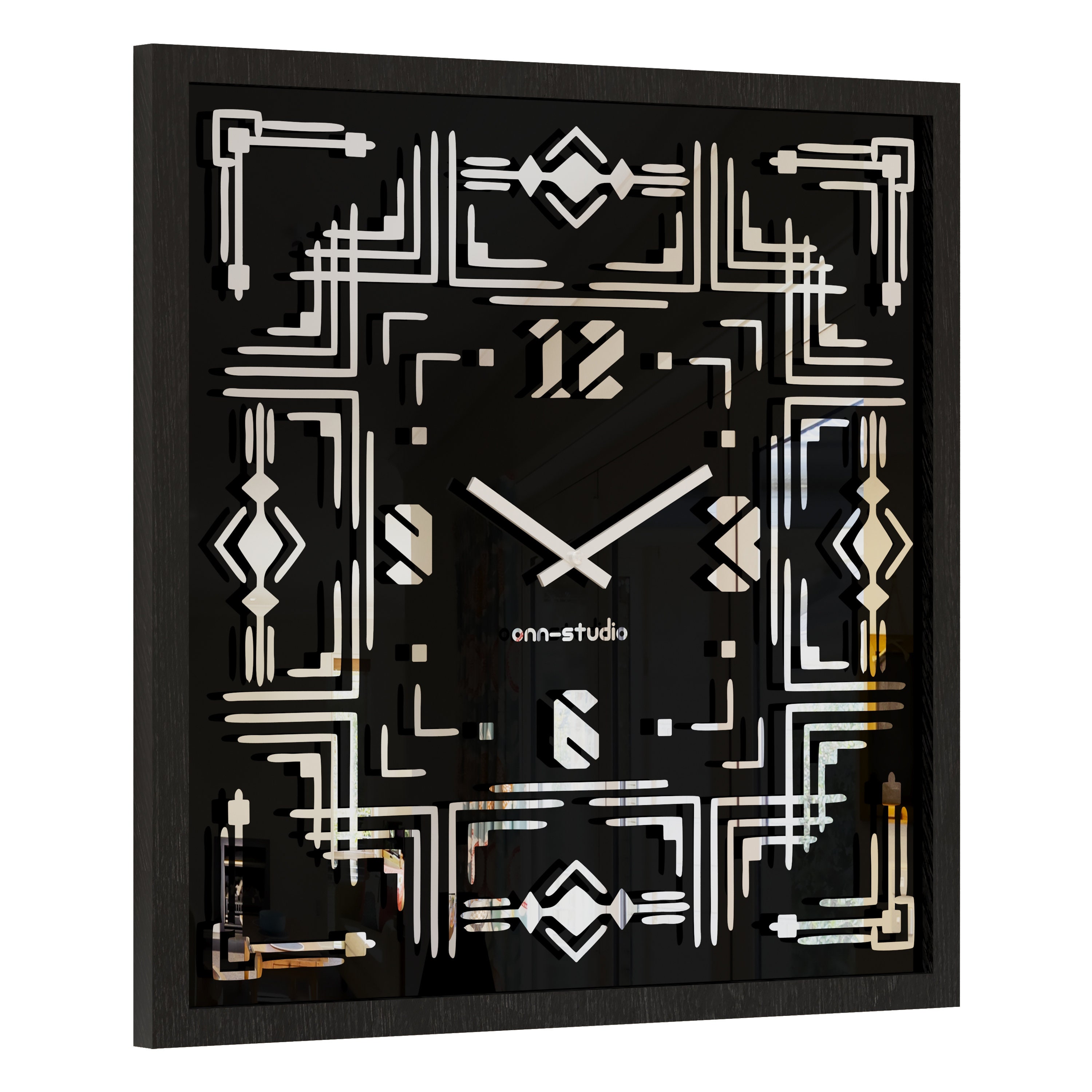 Gold Wall Clocks, Modern Wall Clock, Classic Clock, Black Eclectic ...