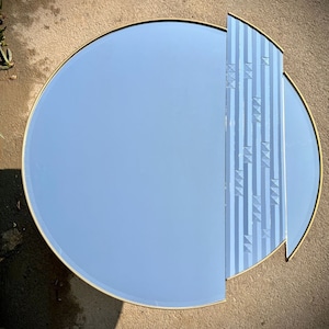 Irregular Mirror, Asymmetrical Mirror, Large Wall Mirror, Round Wall Mirror, Vanity Mirror, Bathroom Mirror, Gold Mirror, Circle Mirror