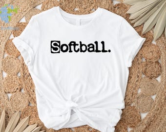 Softball Shirt, Softball Heart Shirt, Softball Shirt, Distressed Baseball Shirt, Softball Mom Shirt, Baseball Heart Shirt