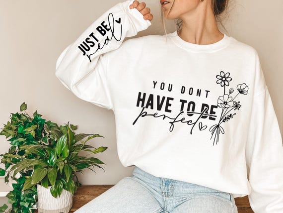 Mental Health Sweatshirt, Positive Inspirational Sweat