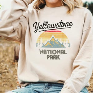 Yellowstone Sweatshirt, Yellowstone National Park Hoodie, Traveler Family Outfit, Hiking Clothings, Family Road Trip Hoodie, Camping Gifts