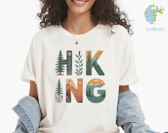Hiking Comfort Color Shirt, Funny Hiking T-Shirt,Forest Camper Shirt,Hiking Society,Gift Shirt for Camper,Climber Shirt,Camper Shirt