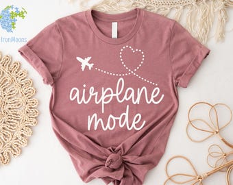 Airplane Mode Shirt, Travel Gift