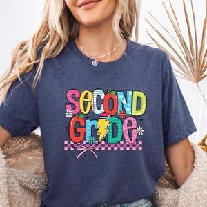 Second Grade Teacher T-shirt, 2nd Grade Teacher Shirt, Second Grade Teacher, 2nd Grade Teacher Shirt, Back to School Shirt, Custom Second