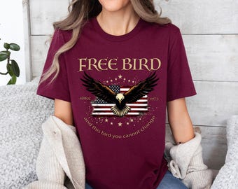 Free Bird Shirt, Old School Band Sweatshirt, Retro Music Shirt, Rock Band Tee, Rock Lover Shirt, Gift For Her, Free Bird Graphic Tee, Trendy