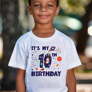 10th Birthday Shirt - Peace Out Single Digits - Kids Birthday Shirt - Checkered Trim - Peace Out Single Digits I&#39;m 10 Shirt Ten Birthday