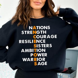 Native American Sweatshirt, Indigenous Awareness Outfit