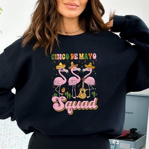 Cinco De Mayo Sweatshirt, Mexican Fiesta 5 De Mayo Sweatshirt, Fiesta Party Crewneck, Mexican Festival Gift, Happy Cinco De Mayo Pullover