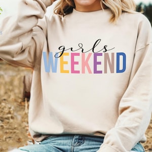 Girls Weekend Sweatshirt, Girls weekend great memories shirt, Girls Trip Sweatshirt, Girls trip favors, girls weekend customized gift shirt