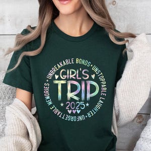 Girls Trip 2025 Shirt, Great Memories Great Times Great Friends Great Laughs, Besties Trip Shirt, Girls Travel Shirt, Girls Vacation Gifts