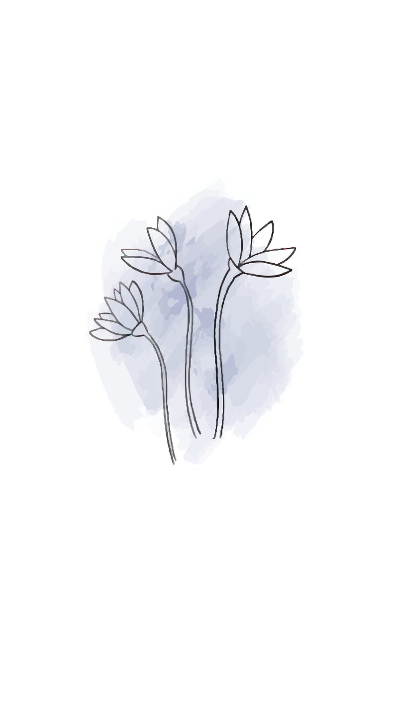 INSTANT Download, Plant Instagram Icons, Watercolor Instagram