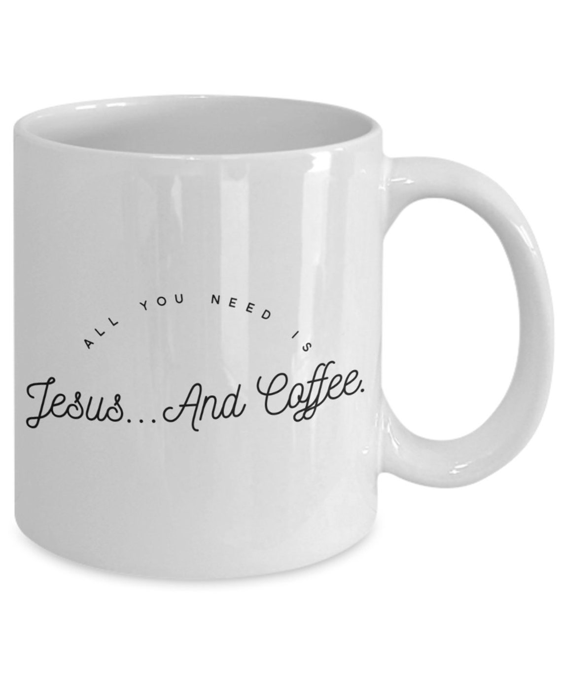 Jesus and Coffee Mug jesus and coffee svg christian gifts | Etsy