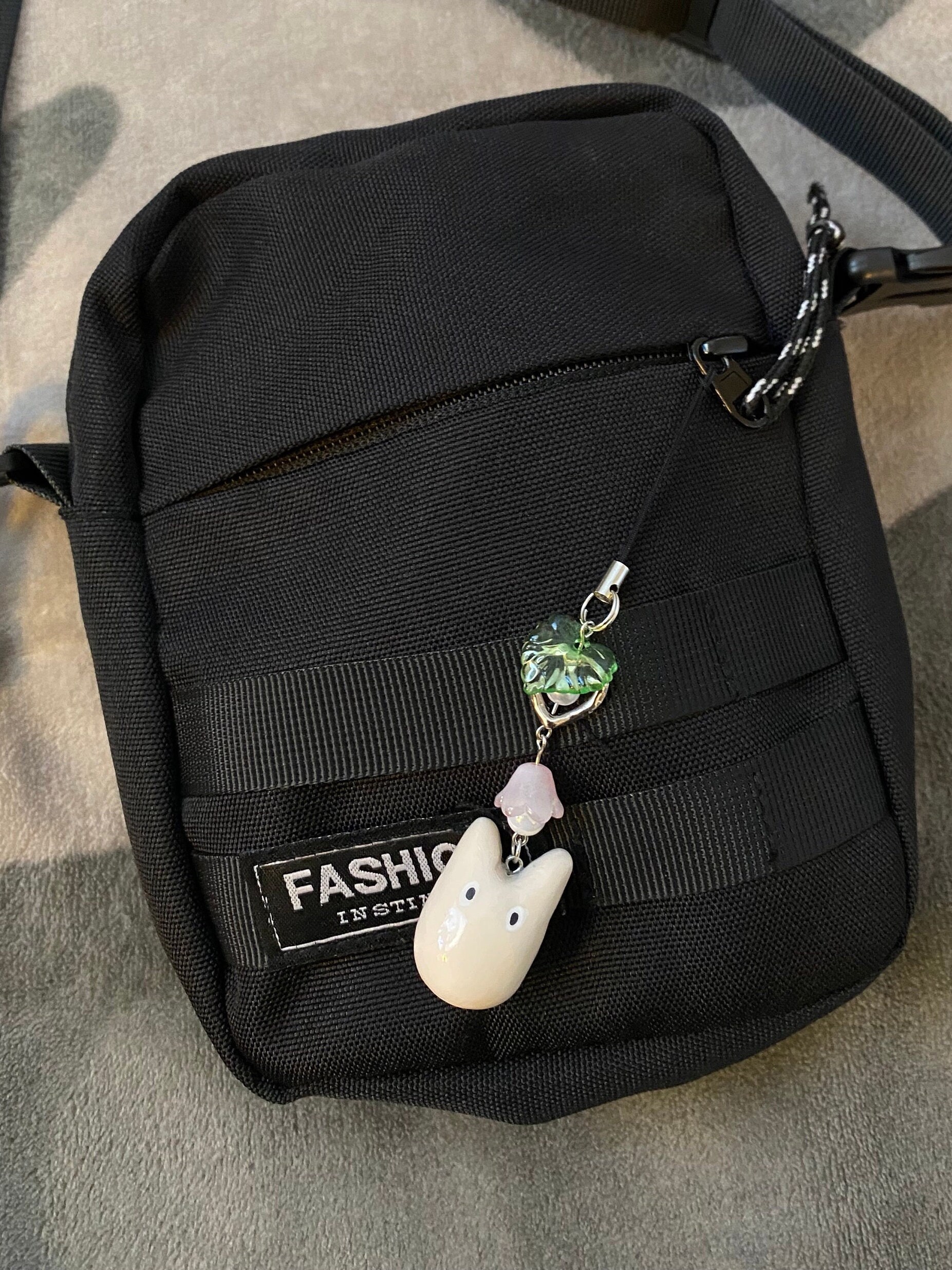 Chibi Totoro Phone Charm Studio Ghibli Inspired My Neighbor Totoro Cute ...
