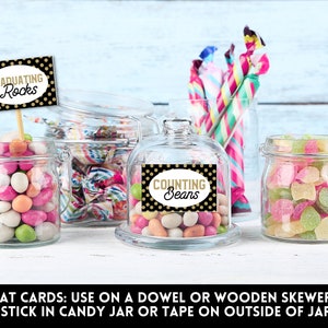 Graduation Candy Labels, Graduation Sweet Table, Candy Buffet ...