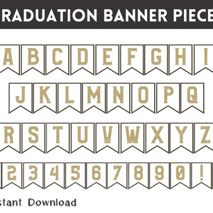 Estandarte de graduación imprimible, estandarte de graduación 2024, clase de felicitaciones de 2024, decoraciones de graduación 2024, descarga de graduación