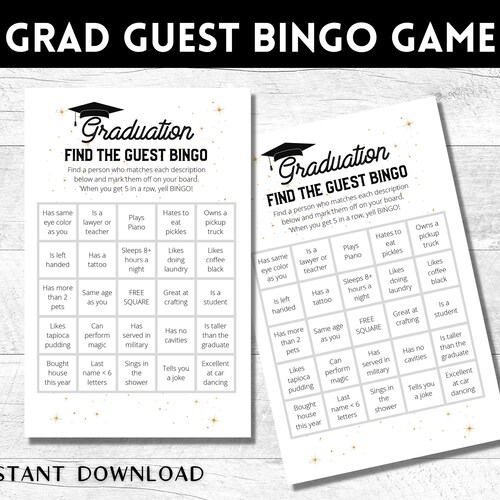 Printable Graduation Party Planner - Etsy
