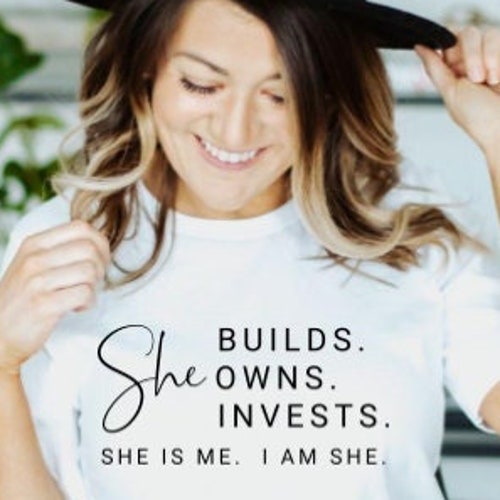 She Owns A Business Shirt / Entrepreneur Shirt Etsy