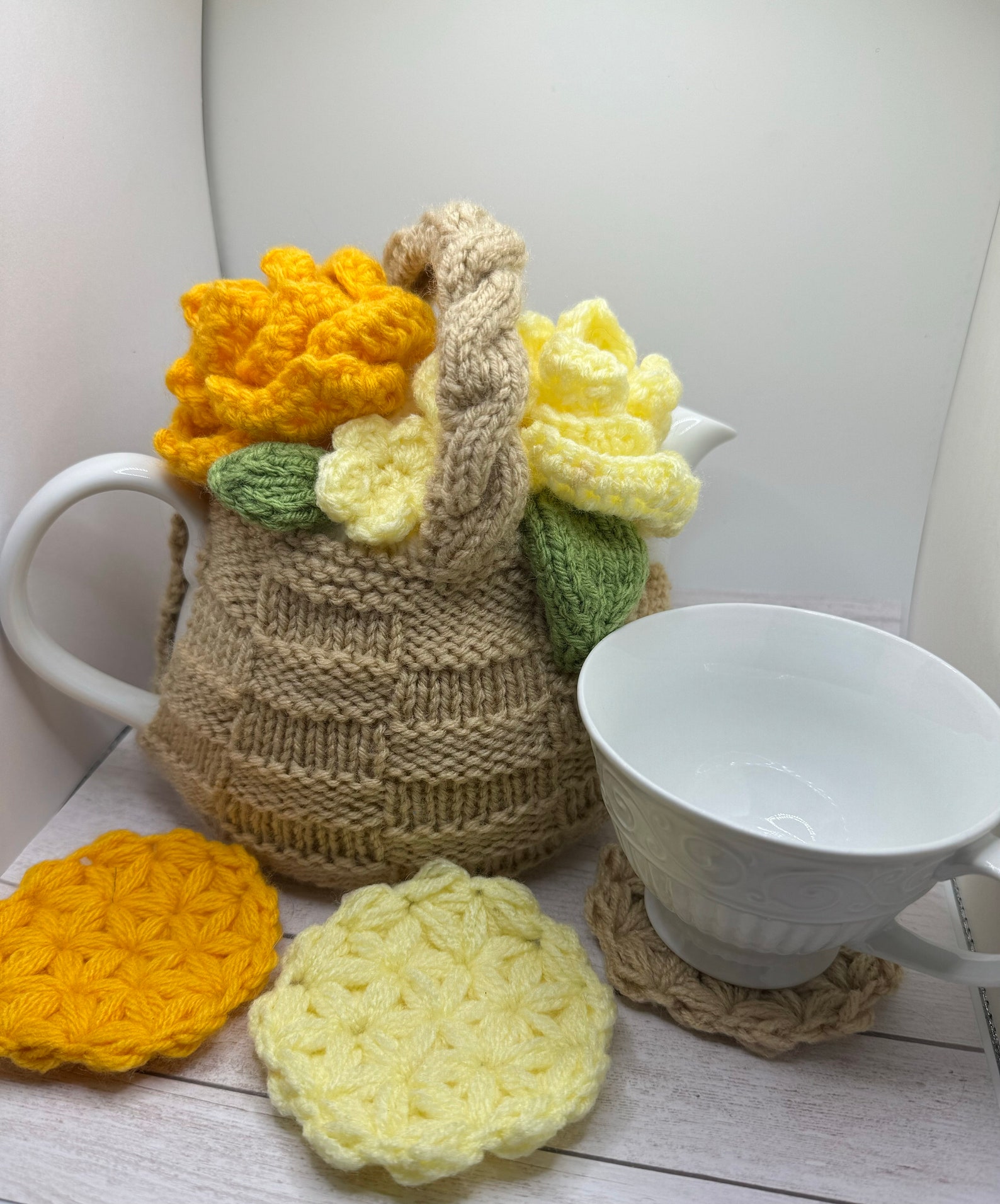 Premium Hand Knit Tea Cozy Stylish Teapot Insulator for Etsy