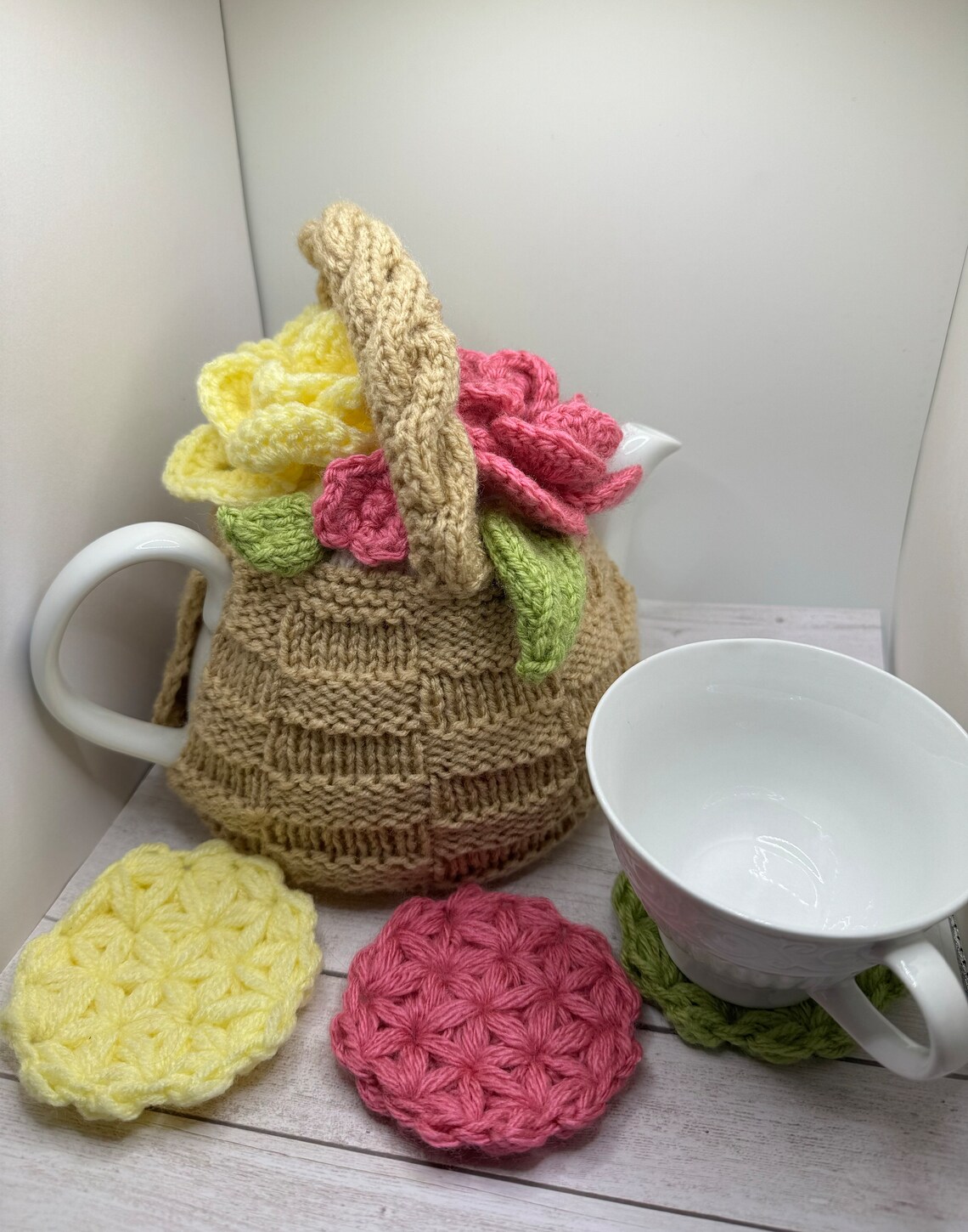 Premium Hand Knit Tea Cozy Stylish Teapot Insulator for Etsy