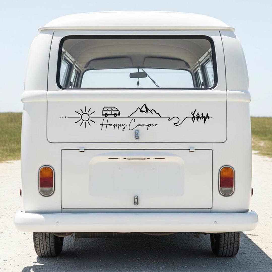 Camper Stickers, Van Stickers, Personalized Camper Van Decal, Custom RV ...