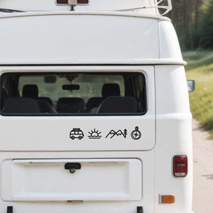 Custom Camper Stickers, Personalized Car Stickers, RV Decals, Custom Van Decals, Personalized Camping Decals, Trailer Decal, Motorhome Decal