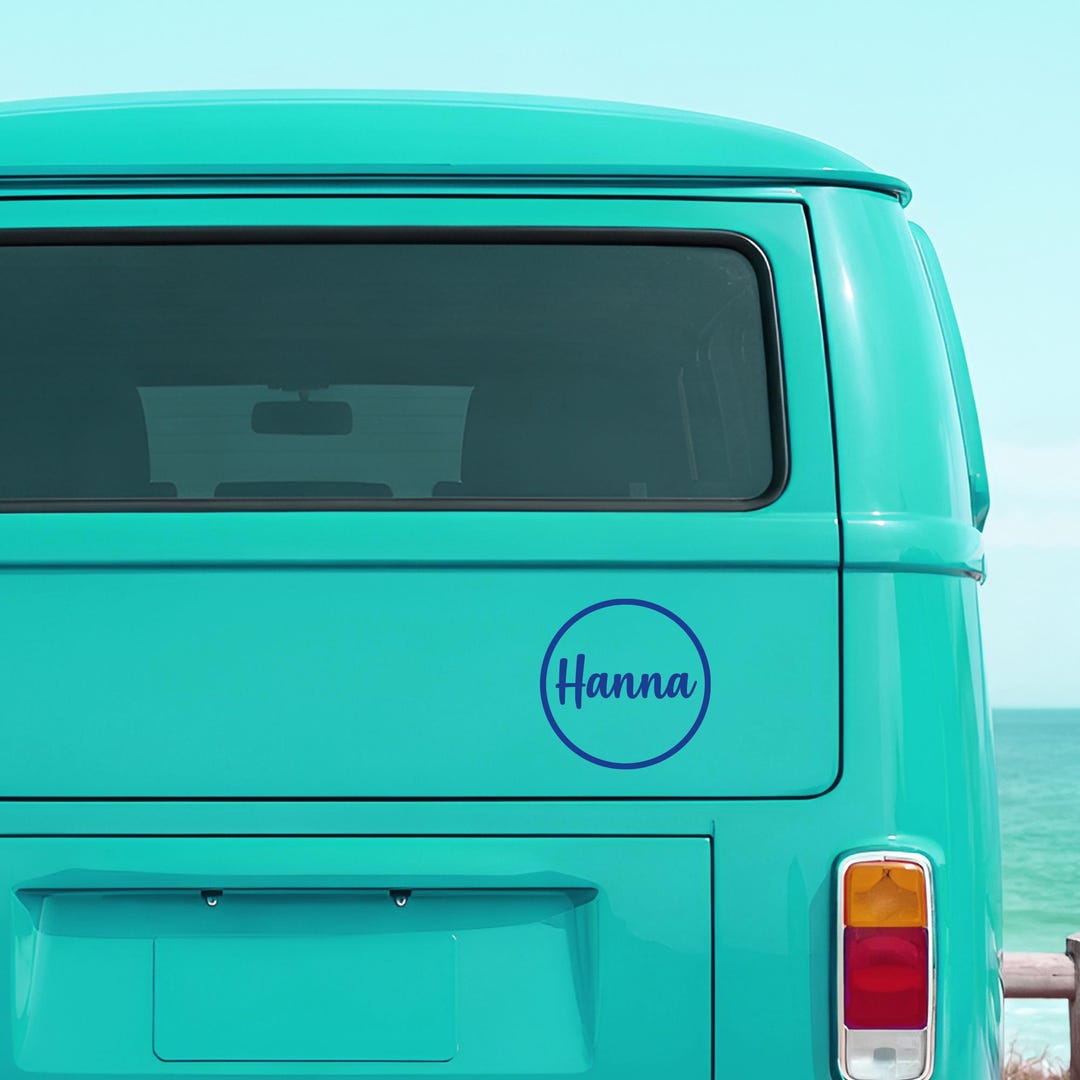 Personalized Rv Tags Personalized Camper Stickers, Van Stickers, Custom Name Camper Van ...