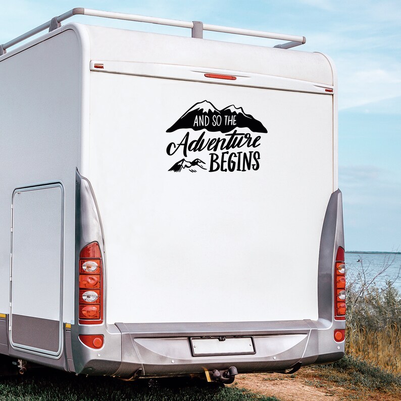 Motorhome Decals Camper Stickers Caravan Decals Rv Decals Etsy