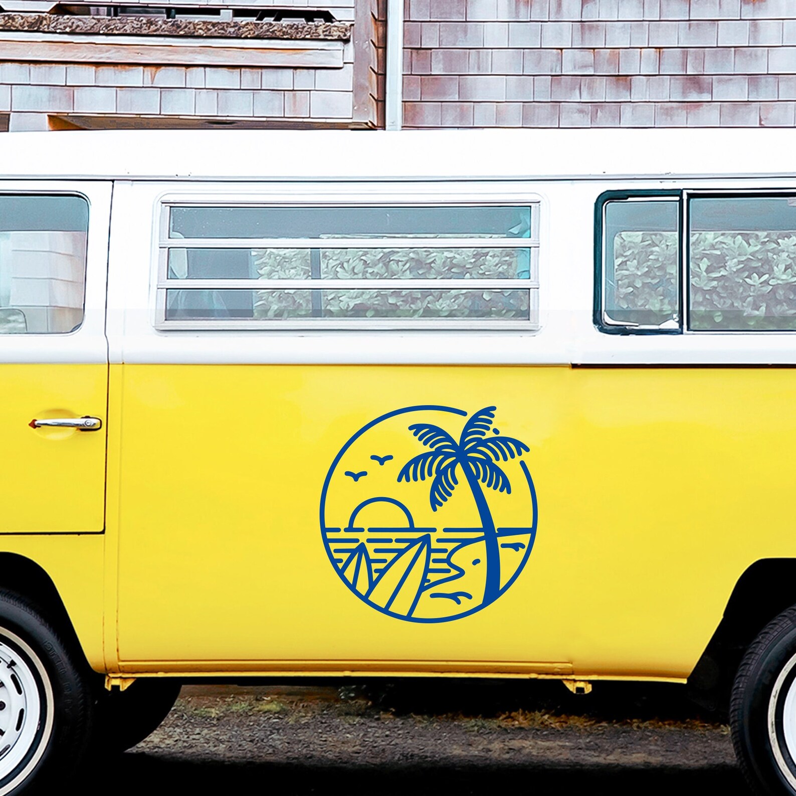 Surf Car Sticker Surf Decals RV Decals Surfing Sticker Etsy UK