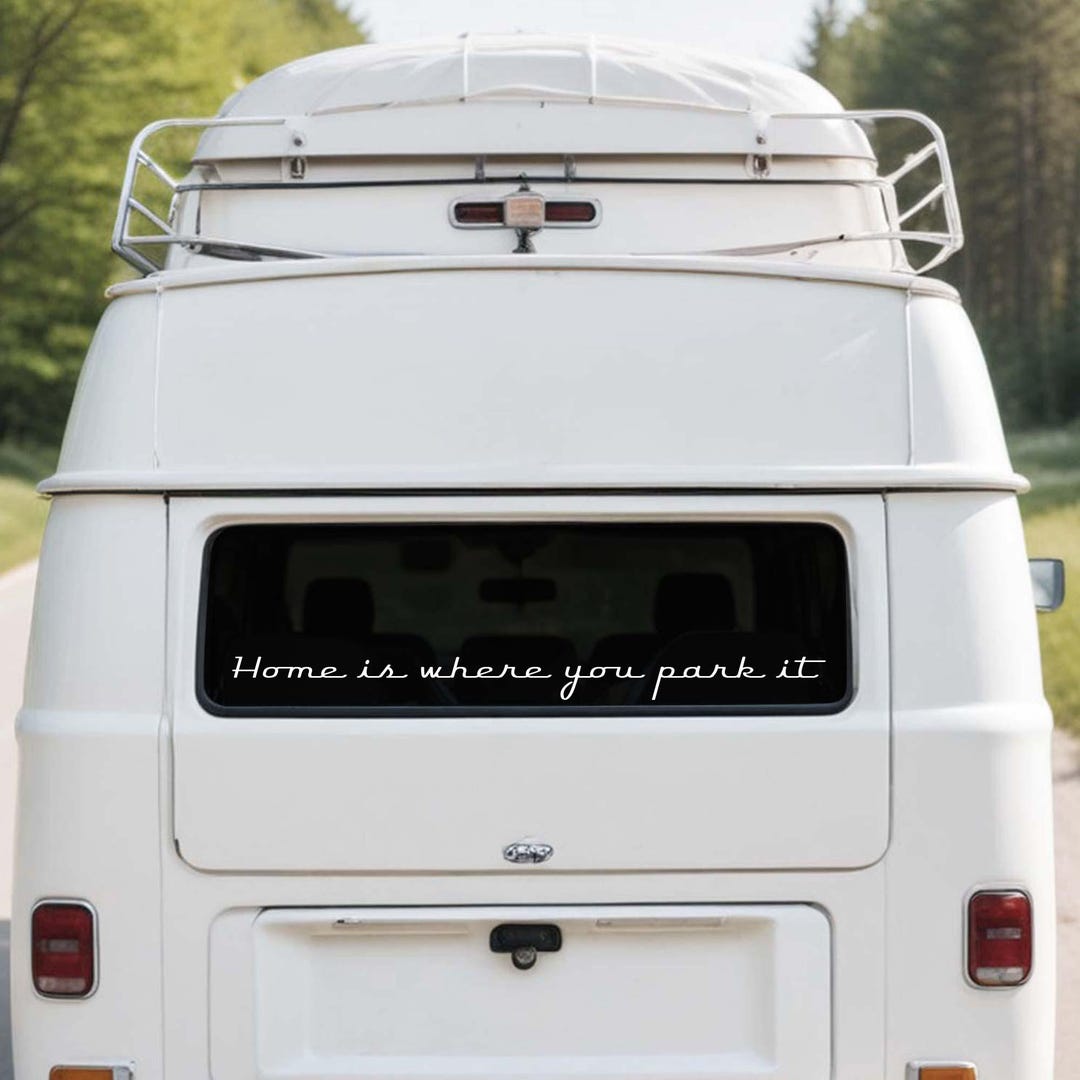 Van Names Camper Stickers, Van Stickers, Personalized Camper Name Vinyl Decal ...