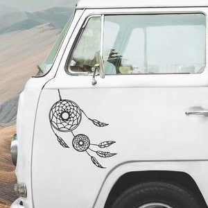 Adesivi per camper, adesivi per furgoni, decalcomania acchiappasogni, adesivo per camper boho, adesivo acchiappasogni, adesivo per auto, adesivo per roulotte, decalcomanie per camper