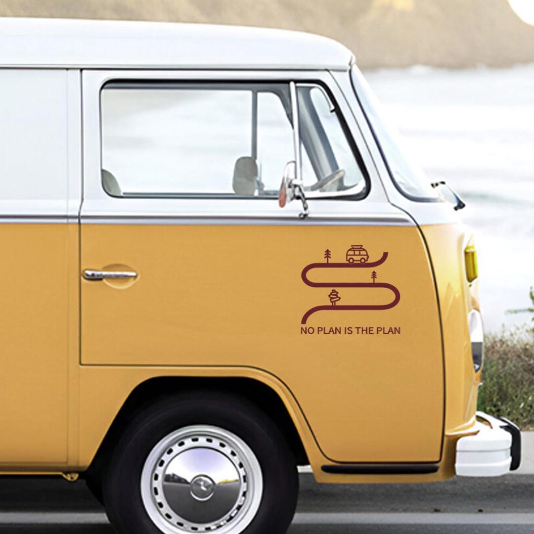 Camper Stickers, Van Stickers, Road Trip Camper Van Decal, Adventure ...