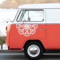 Camper Stickers, Van Stickers – Half Mandala Decal | Boho & Minimalist Vinyl Sticker for Camper Vans, RVs, Motorhomes and Cars product logo