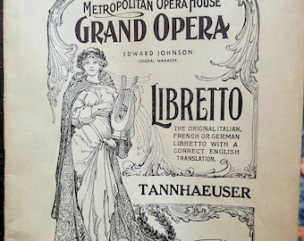This package has it all! OPERA LIBRETTI ~ Italian French and German 20/% off of Sale Price