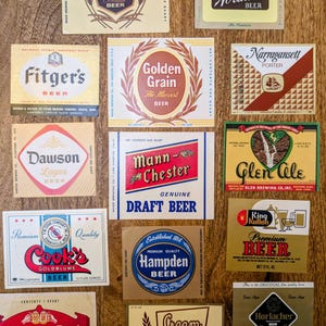 1950's Beer Label - Etsy Canada