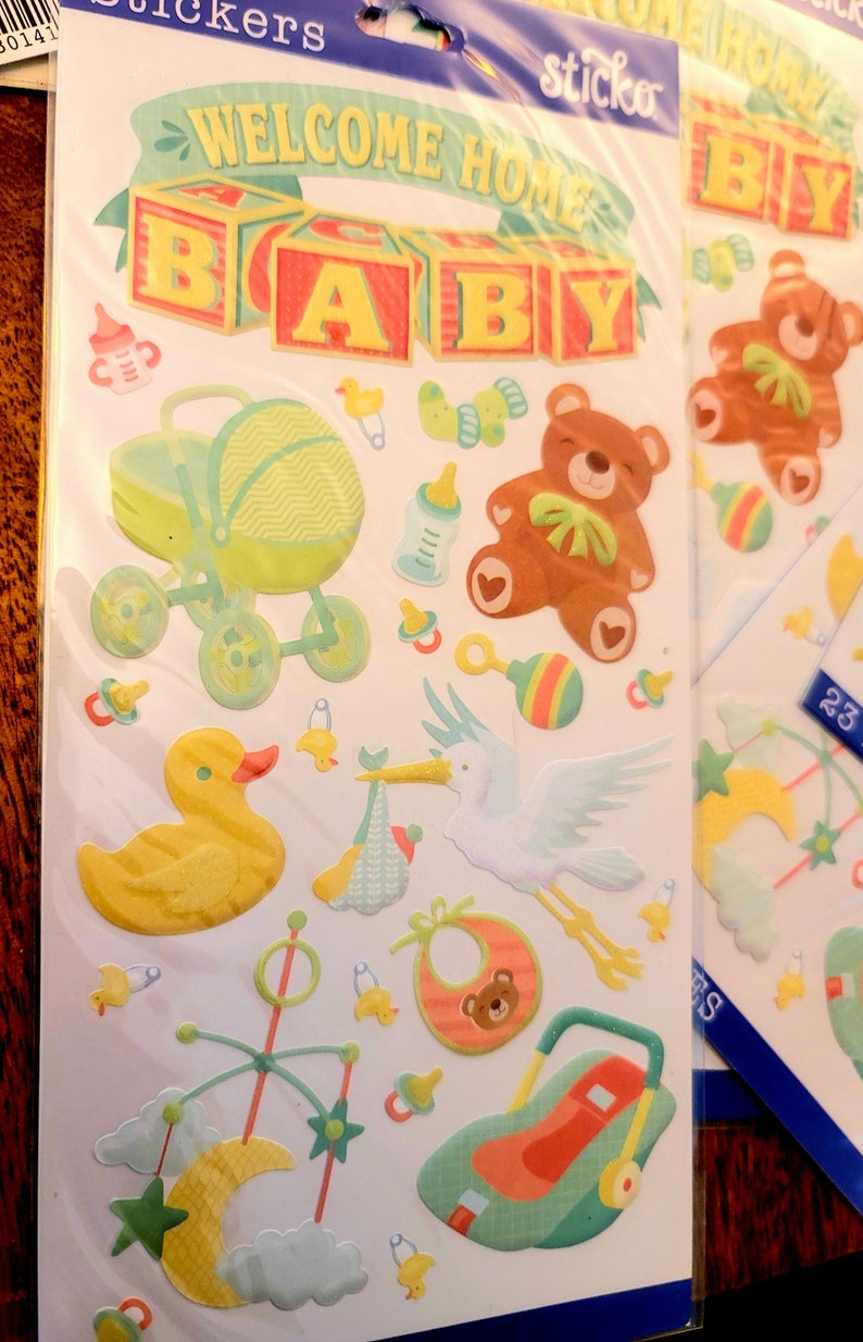 22, Baby Boy Sticker Sheets, Shower Invitations, Vintage Announcements ...