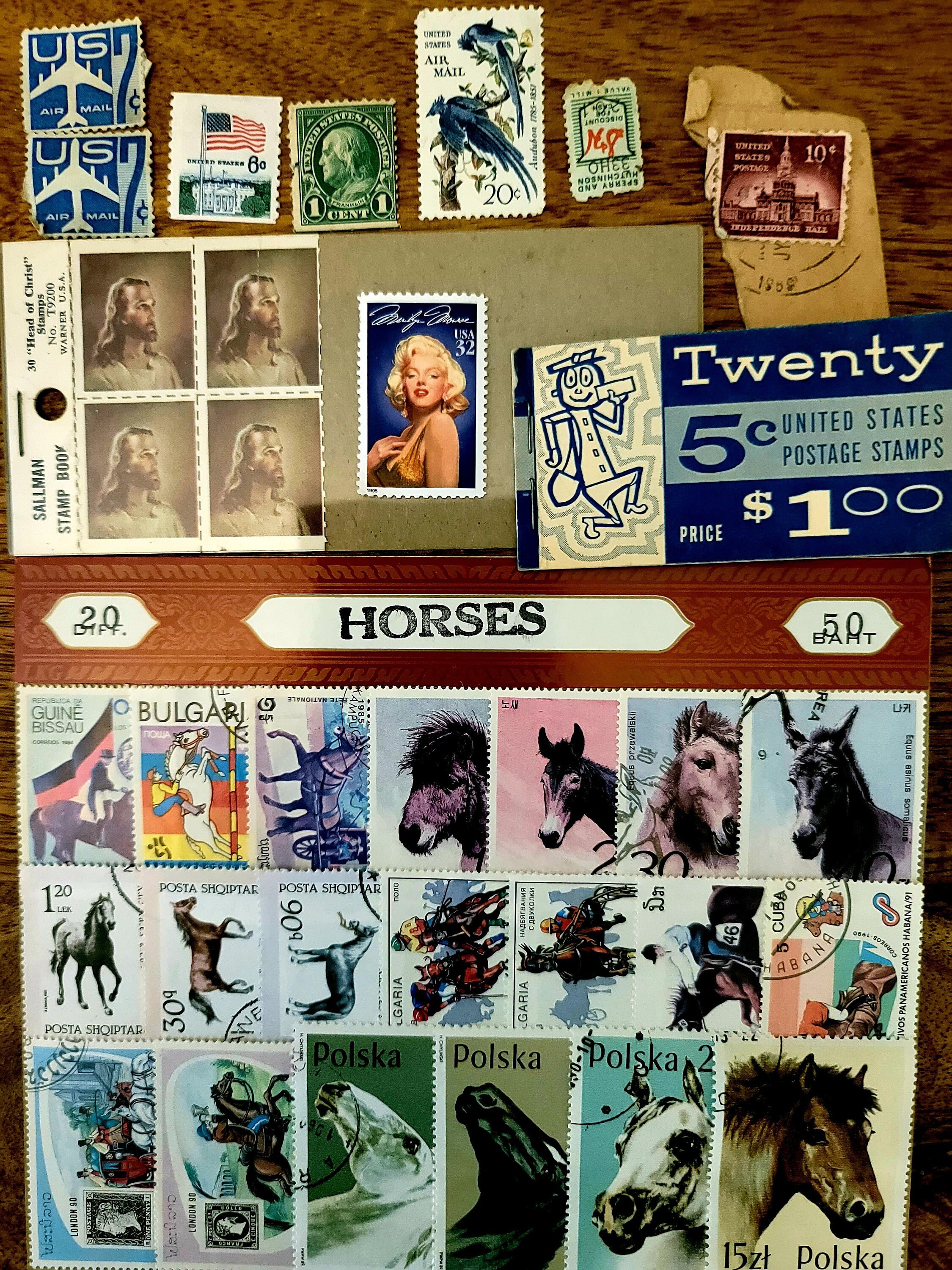 80 Francobolli USA Da 33 Centesimi In 4 Fogli Interi - Foto 2