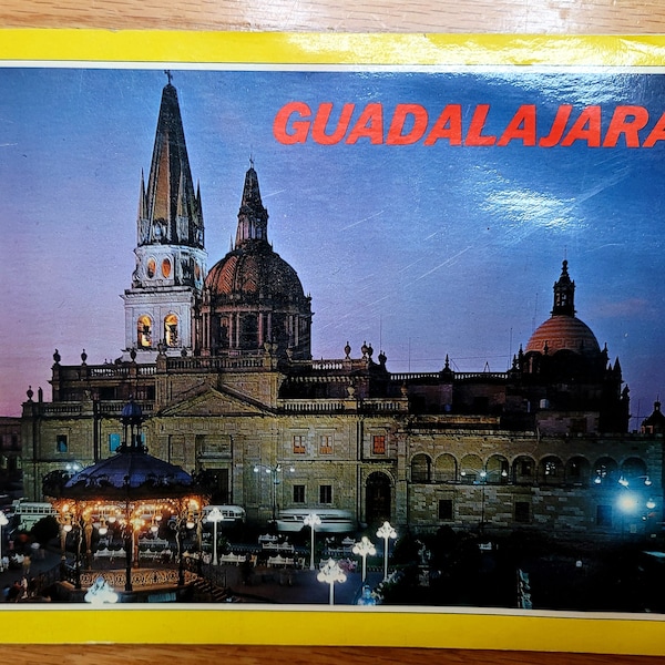 1955, Vintage Book, Guadalajara Mexico, Vintage Photography, Vintage Travel, Vintage Maps, 1950s Nostalgia, South America Travel Gift, 35 Pg