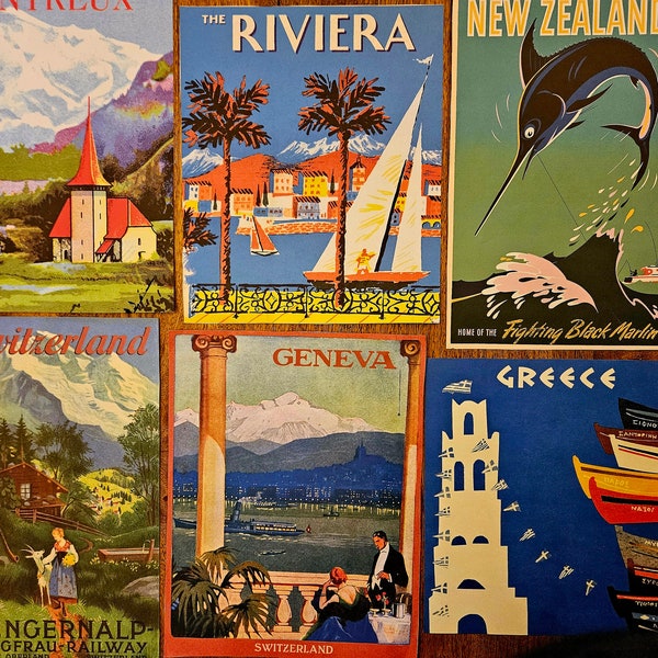 Vintage Travel Posters - Etsy