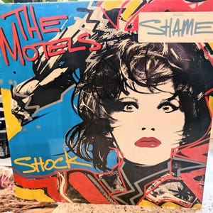 1985, SEALED, The Motels, Shock, Vinyl LP, Original 1st Press, Vintage Vinyl, Collectors Records, 1980s Nostalgia, New Wave, 80&#39;s Fashion