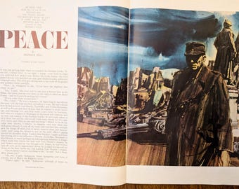 1965 Saturday Evening Post Magazine, Kennedy, Travel Photography