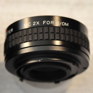 Olympus Lens Doubler, Extender, or Teleconverter, X2 for Vintage Olympus OM mount camera lens