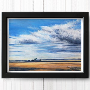 Summer Sky Acrylic Art Print