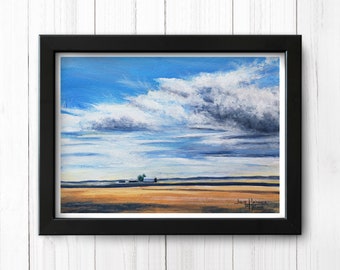 Zomer Sky Acryl Art Print